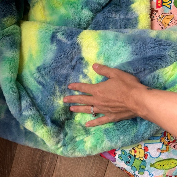 New TOY STORY minky Blanket with cosmic seal - Picture 4 of 6